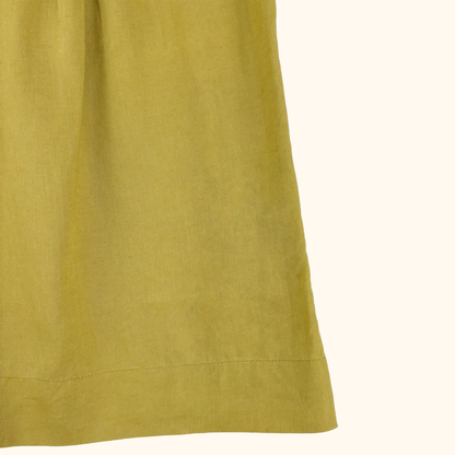 Boden Green Sleeveless Linen Top - Size 6