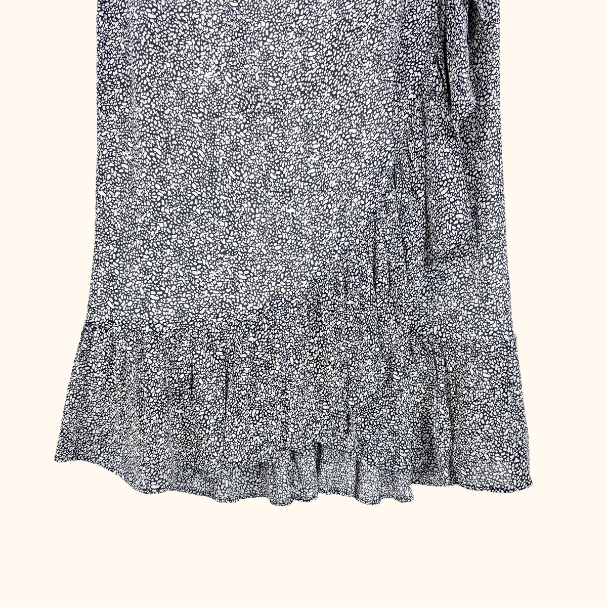 Anine Bing Lucky Ditsy Print Wrap Skirt - Size XS