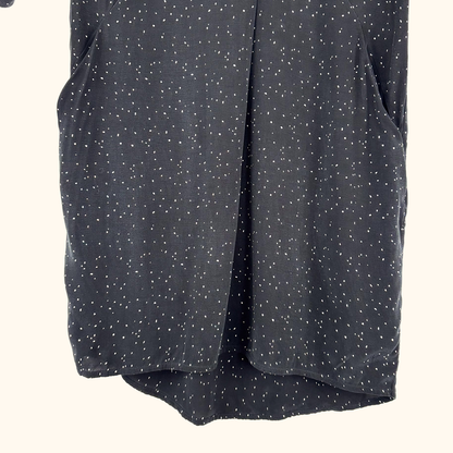 Whistles Black Polka Dot Tea Dress - Size XS