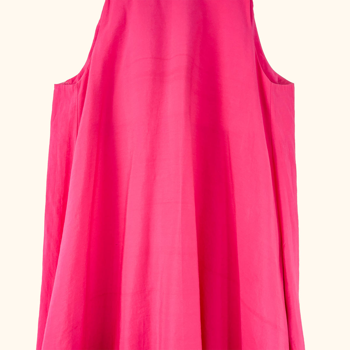Cos High Neck Pink Midi Dress - Size 6