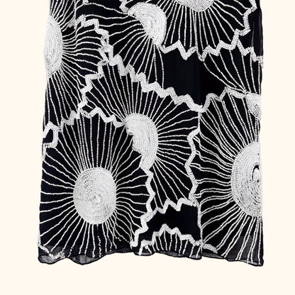 French Connection Beaded Mini Dress - Size 10