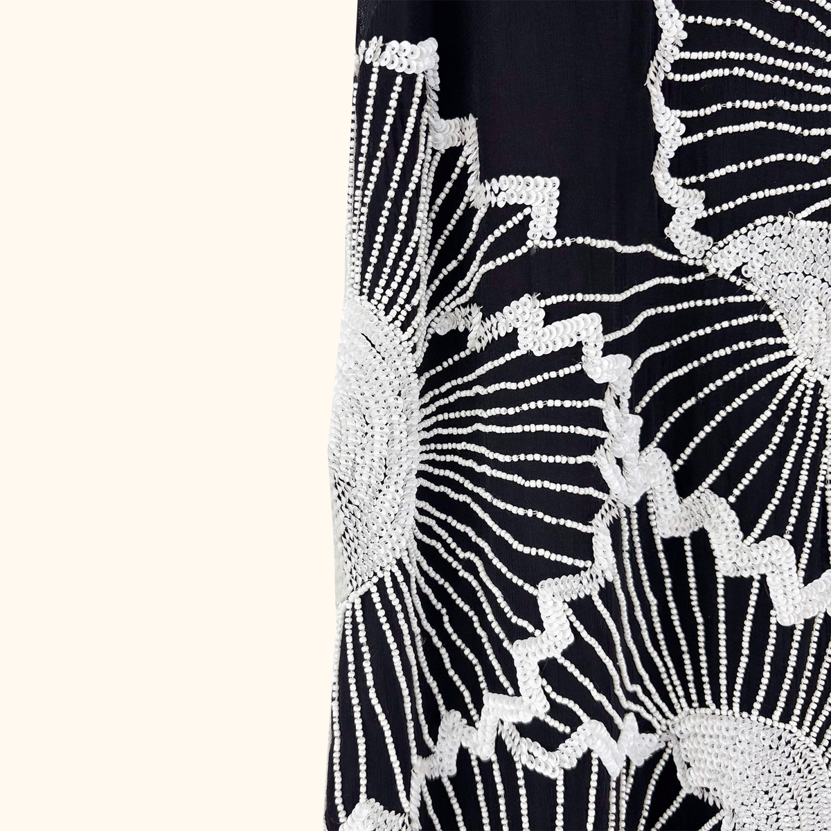 French Connection Beaded Mini Dress - Size 10