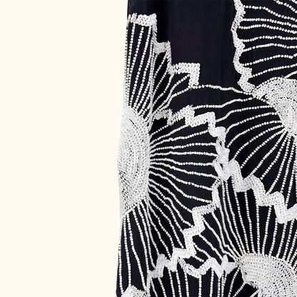 French Connection Beaded Mini Dress - Size 10