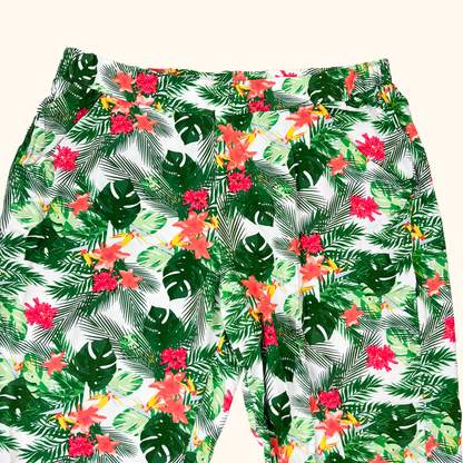Hush Tropical Tapered Trousers - Size 12