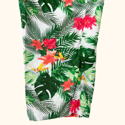 Hush Tropical Tapered Trousers - Size 12