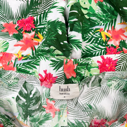 Hush Tropical Tapered Trousers - Size 12