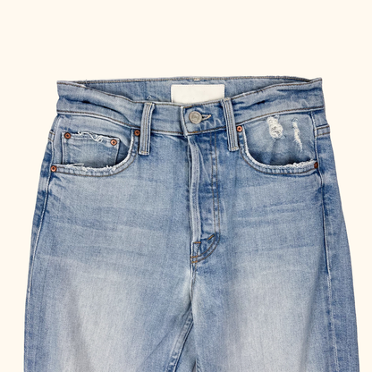Mother The Tomcat Jeans Bless You Straight Leg Jeans - Size 24inch