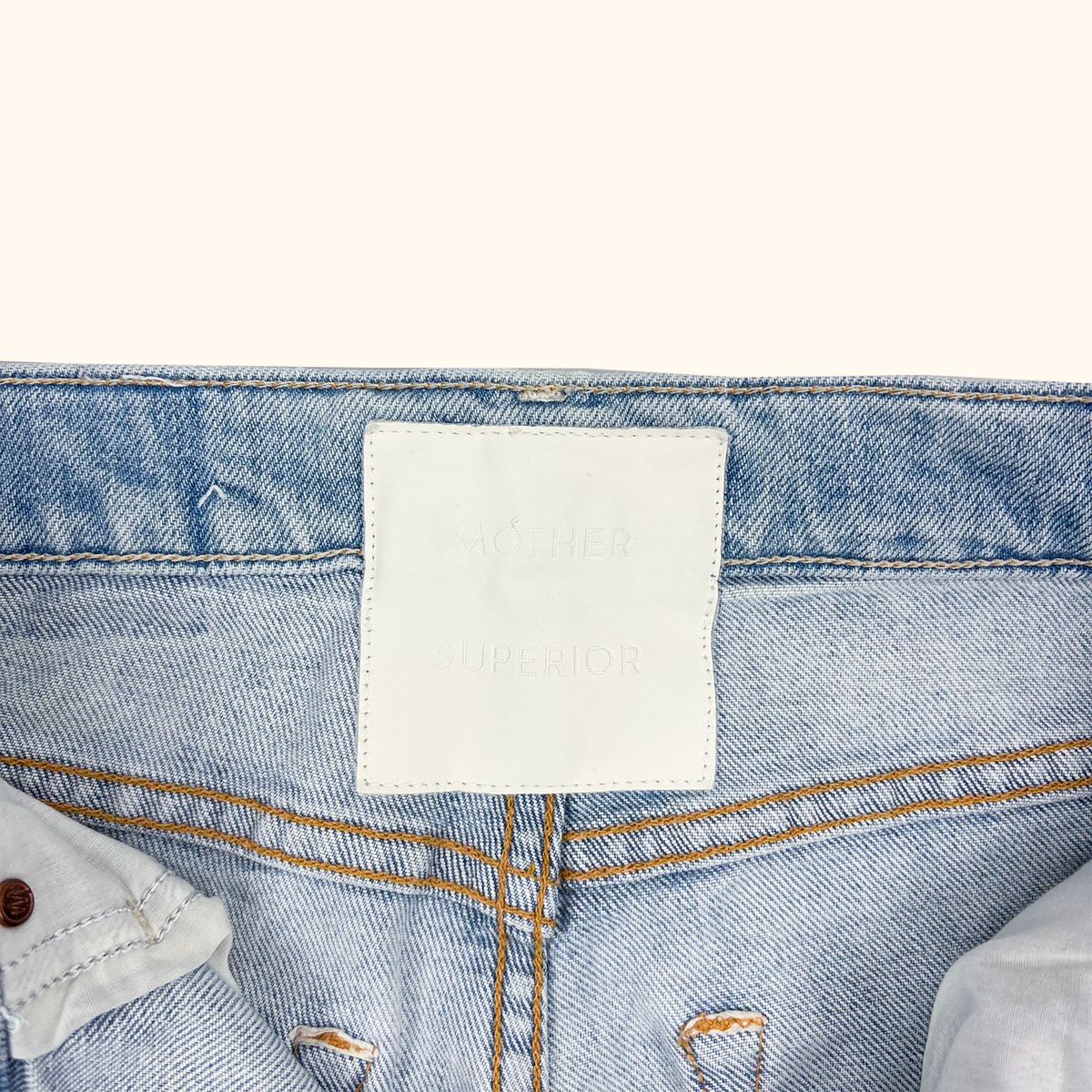 Mother The Tomcat Jeans Bless You Straight Leg Jeans - Size 24inch