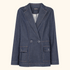 Whistles Joanna Blue Denim Blazer - Size 12 Whistles