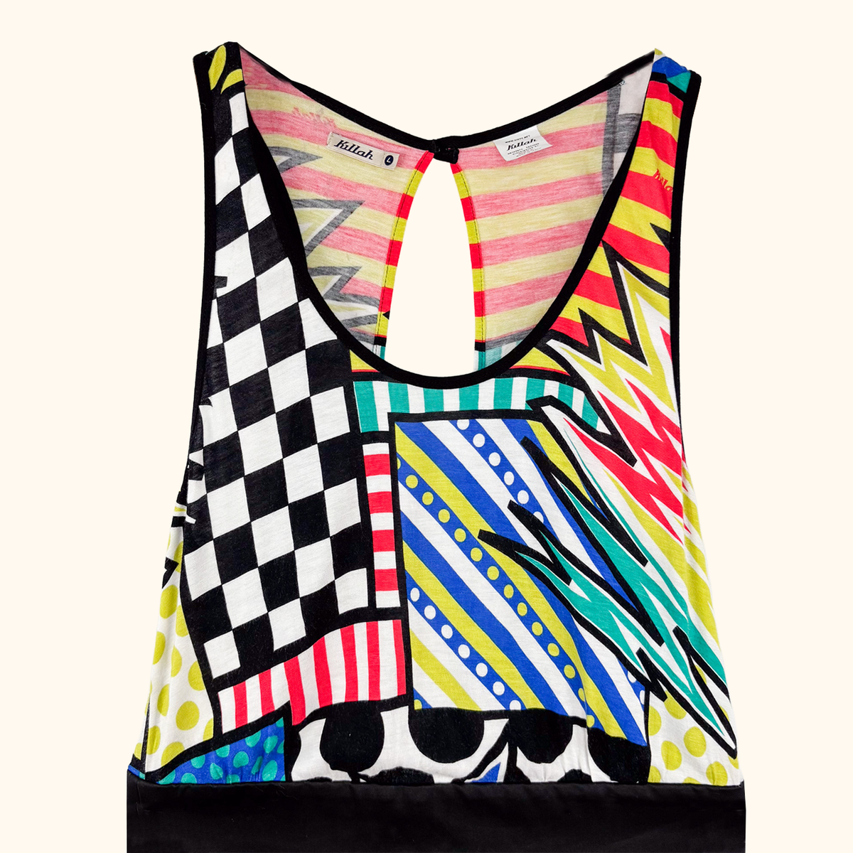 Killah by Miss Sixty Racetrack Mini Dress - Size Large