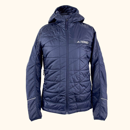Adidas Terrex Navy Blue Insulated Jacket - Size Medium