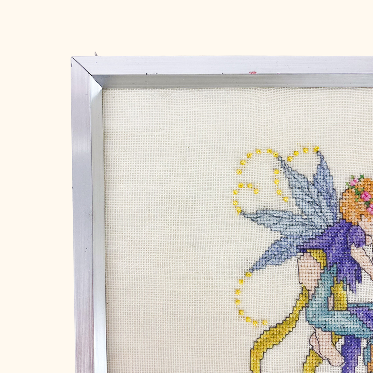 Joan Elliott "Faerie Mother" Cross Stitch Art Complete