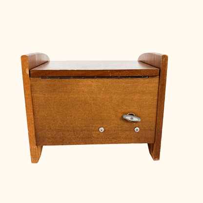 Japanese Wood Musical Jewellery Box