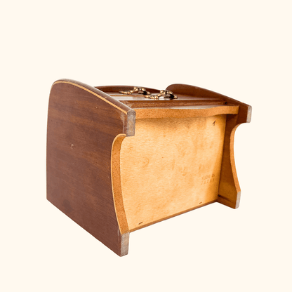Japanese Wood Musical Jewellery Box
