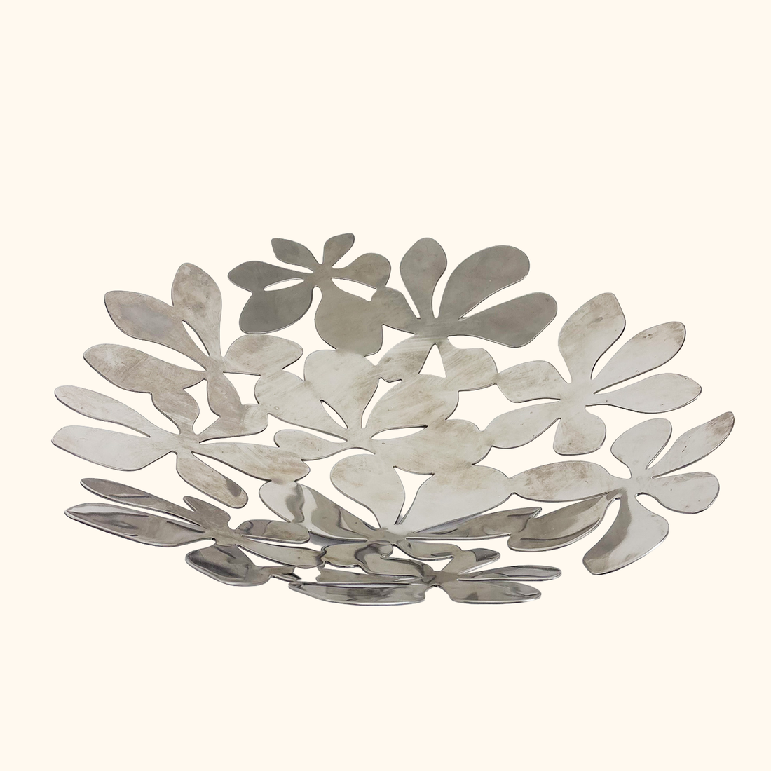IKEA 1999 Stainless Steel Monika Mulder Fruit Bowl