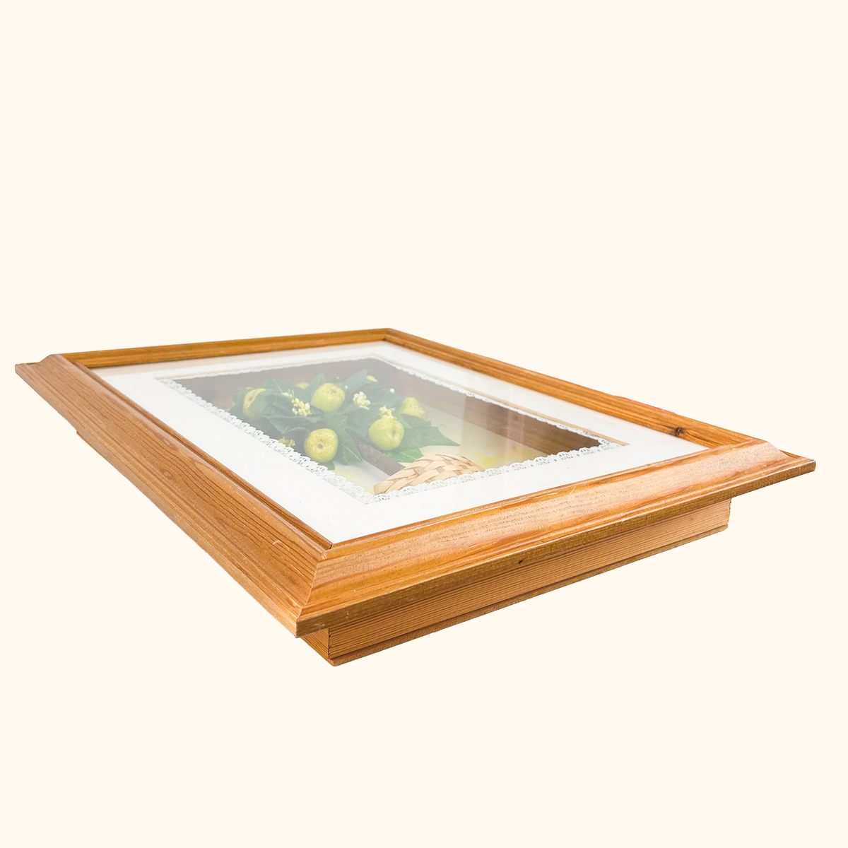 Potted Lemon Tree 3D Shadow Box