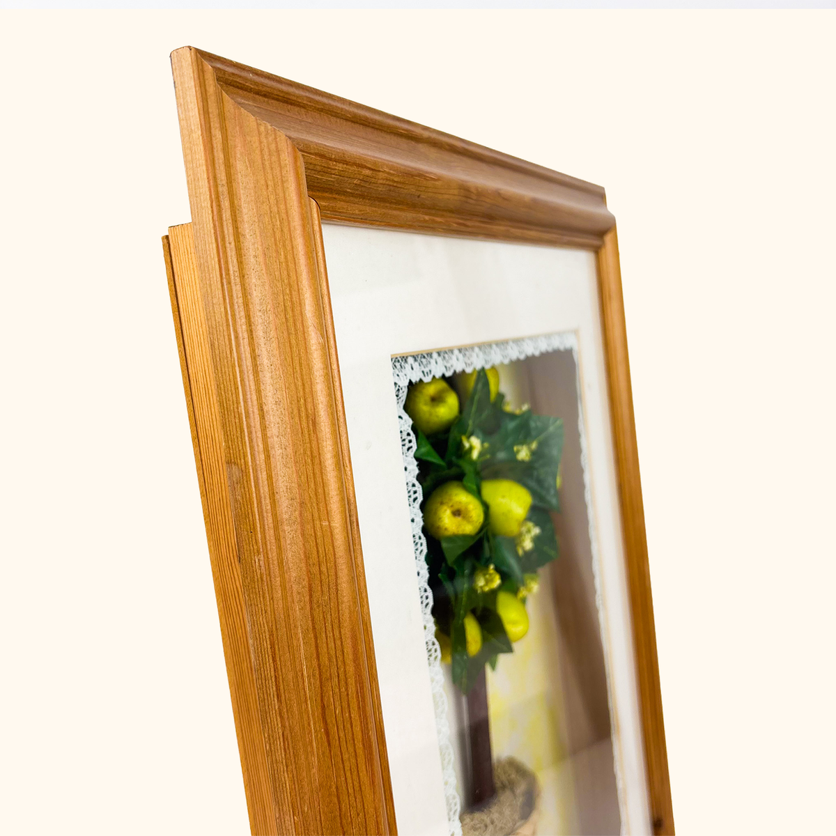 Potted Lemon Tree 3D Shadow Box