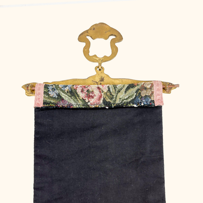 Tapestry Bell Pull Brass Wall Hanging