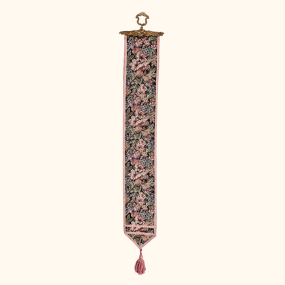 Tapestry Bell Pull Brass Wall Hanging