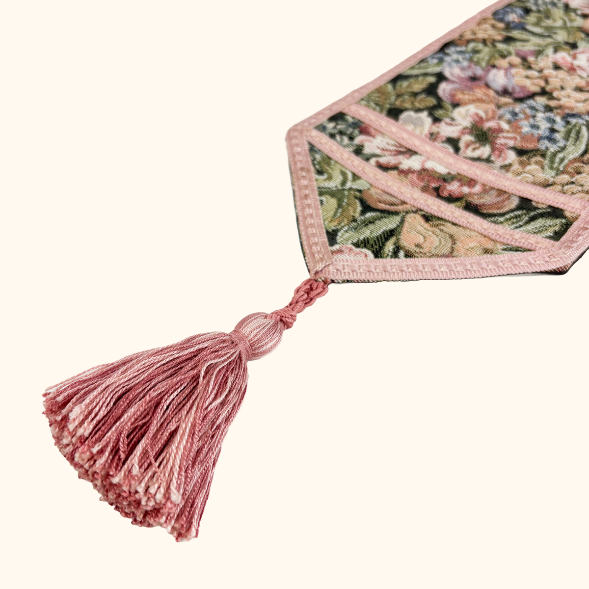 Tapestry Bell Pull Brass Wall Hanging