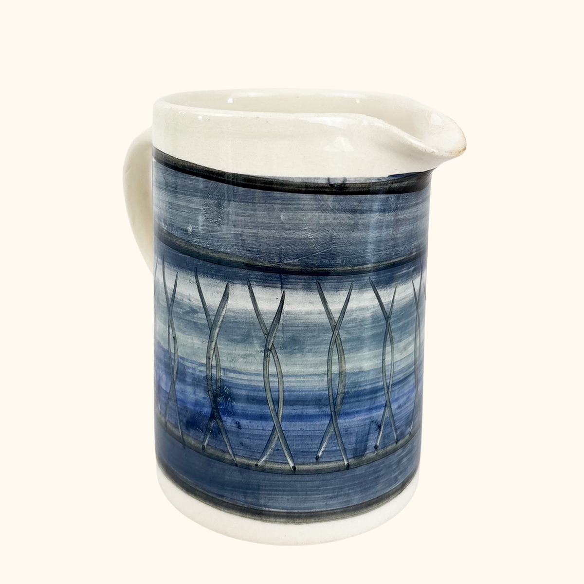 Vintage Welsh Pottery Small Jug Llanfair-ym-Muallt