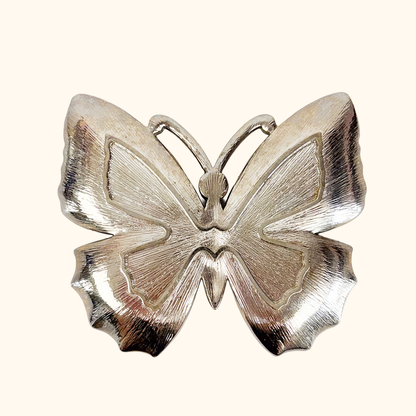 Enamel Butterfly Rhinestone Jewellery Trinket Dish