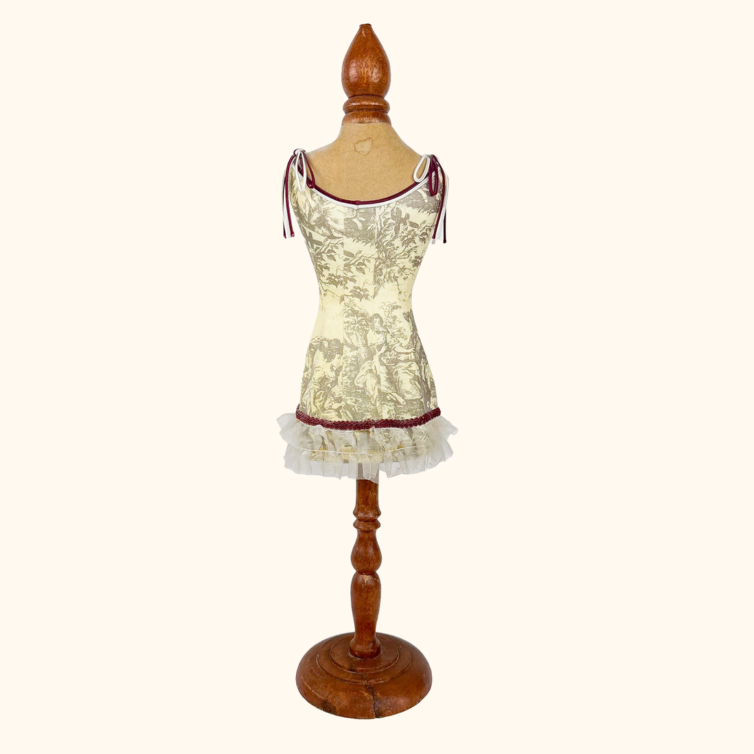 French Style Mini Dress Form Mannequin Jewellery Stand