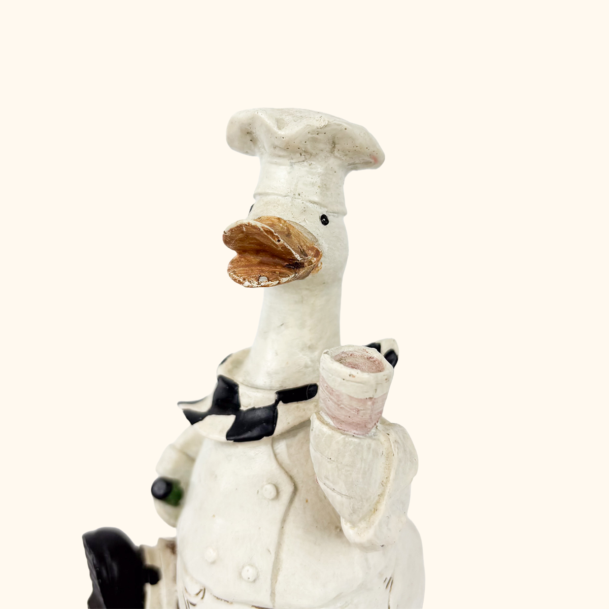 Duck Chef Kitsch Ornaments Shelf Décor