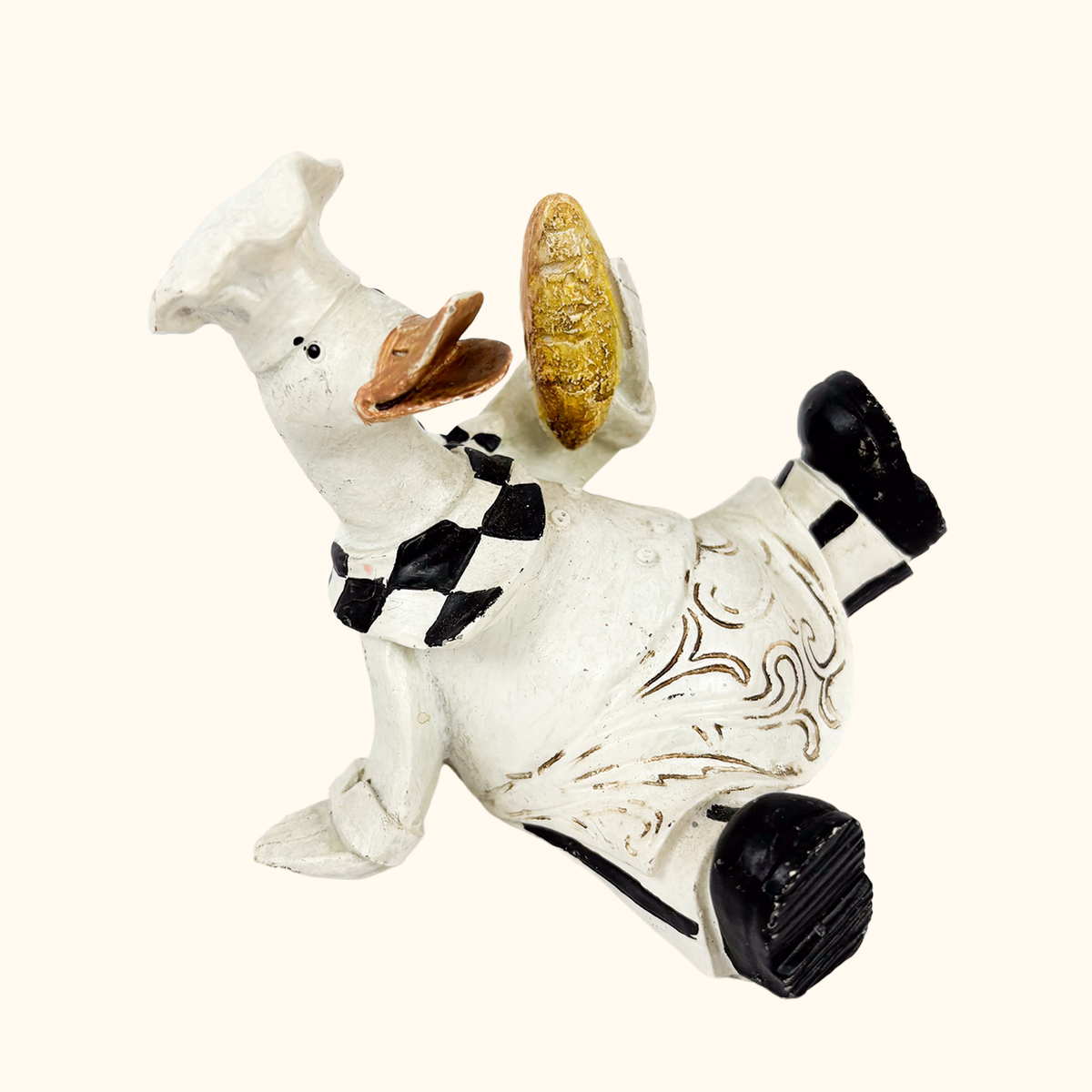 Duck Chef Kitsch Ornaments Shelf Décor