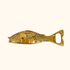 Solid Brass Fish Bottle Opener