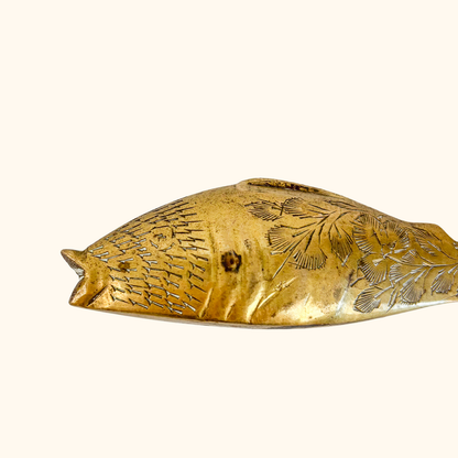 Solid Brass Fish Bottle Opener