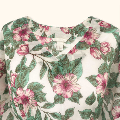 H&amp;M Floral Kaftan Beach Dress - Size XS - H&amp;M - Dresses