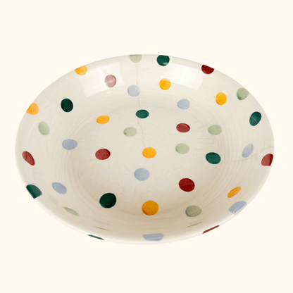 Emma Bridgewater Polka Dot Pasta Bowl 24cm Emma Bridgewater