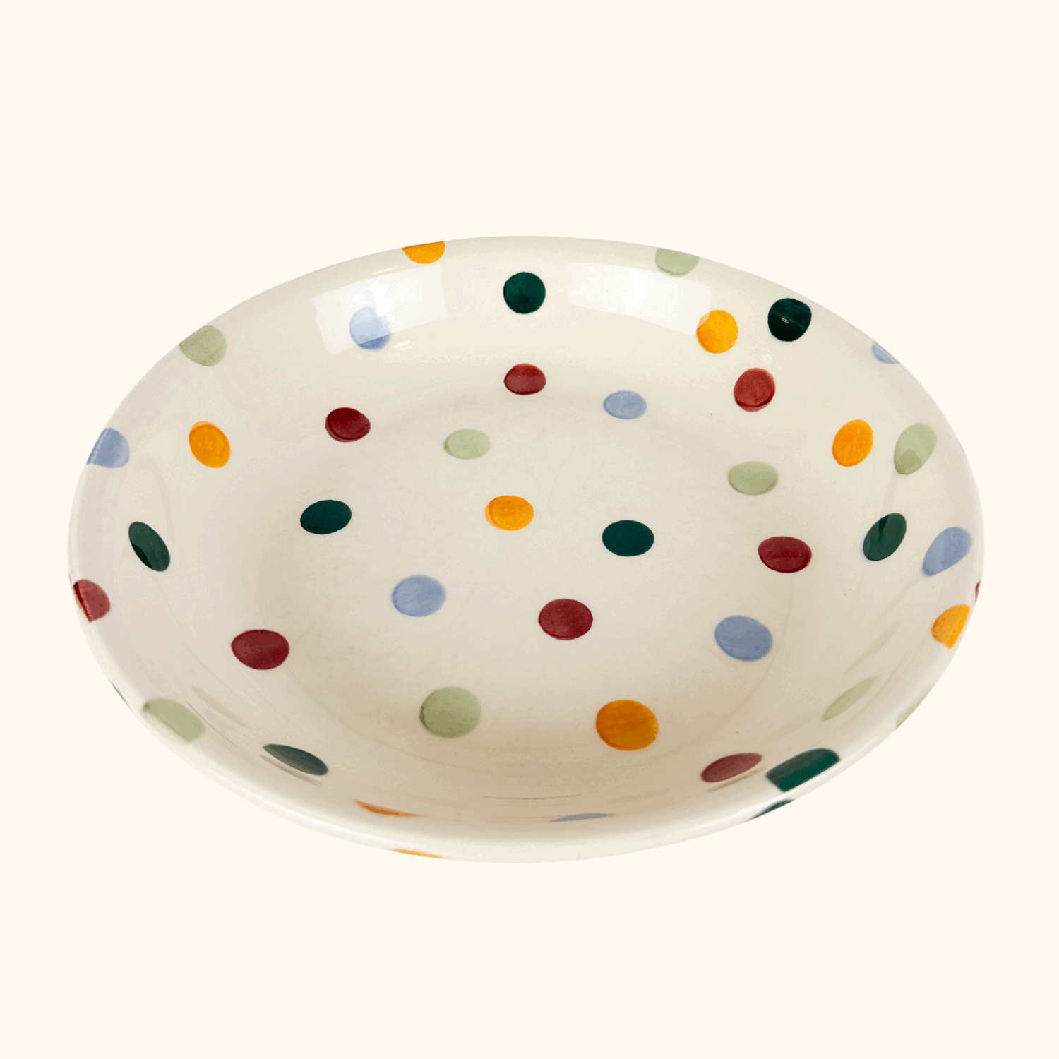 Emma Bridgewater Polka Dot Pasta Bowl 24cm Emma Bridgewater